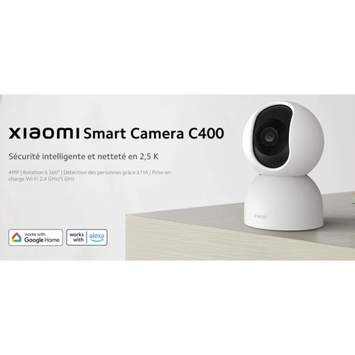 Xiaomi Smart Camera C400 Wifi 2.5K - Caméra de sécurité avec