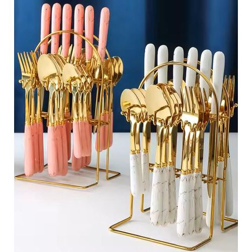 product_image_name-Generic-Ensemble couverts 25 pièces en acier inoxydable avec support Pour enfant-1