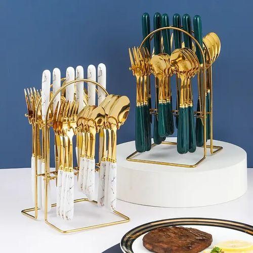 product_image_name-Generic-Ensemble couverts 25 pièces en acier inoxydable avec support Pour enfant-6