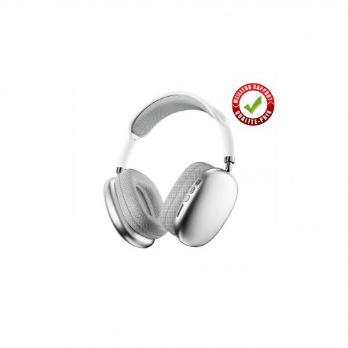 Generic Casque Bluetooth Sans Fil Avec Micro Pour Téléphone Et PC