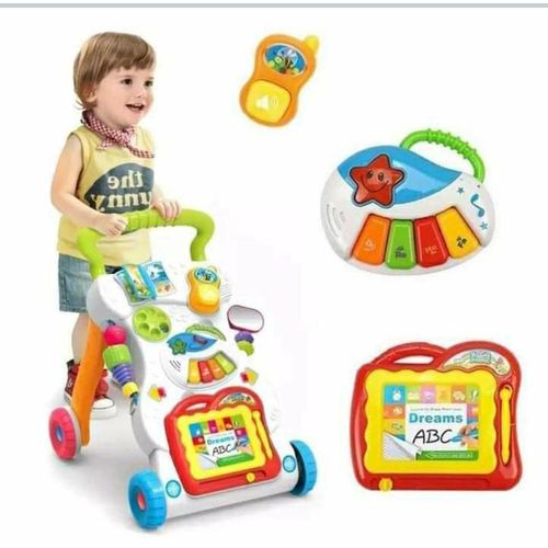 Poussette aide a la marche discount