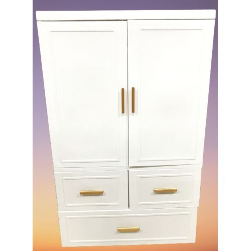 Generic Armoire En Plastique Démontable BLANC Prix pas cher Jumia CI