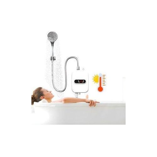 Generic Chauffe-eau Instantané - Avec Pomme De Douche - 3500W/220V - Électrique Et Portable - image 2