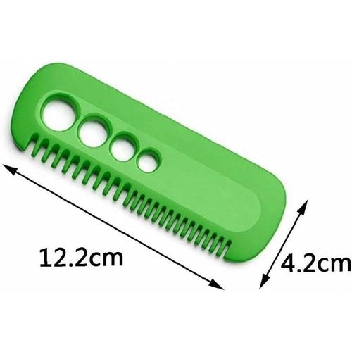 product_image_name-Generic-Gadget de cuisine Multifonction - Décapant de feuilles Et Legume Réutilisable - Antidérapant - polyvalent en plastique-5