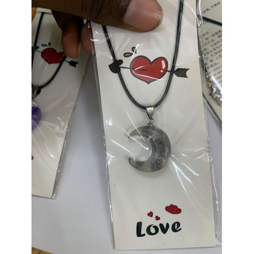 Fashion Collier Pendentif Lune – Bijou Tendance - image 2