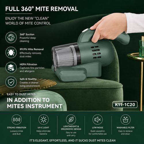 Generic Aspirateur Anti-Acariens Portable - image 2