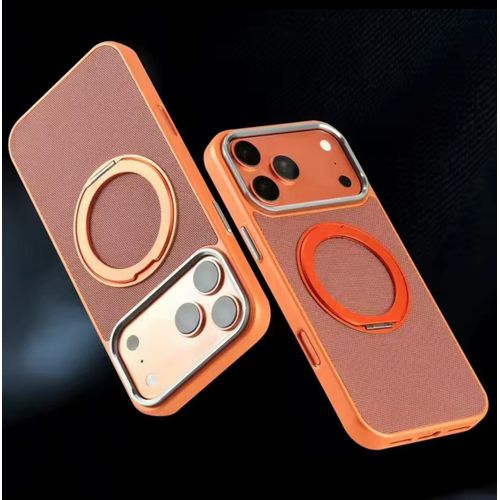 Generic Coque iphone 17 pro orange C10 - image 2