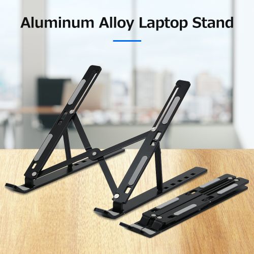 Leytn® Support Ordinateur Portable Support PC Portable 6 Angle Réglable en  Alliage d'aluminium pour ordinateur Ipad 10-15.6 pouces - Cdiscount  Informatique