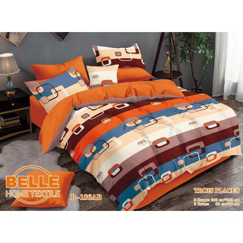 product_image_name-Belle- Lot de 2 Draps et 2 Taies - Confort et Élégance pour Lit 3 Places B-186AB-1