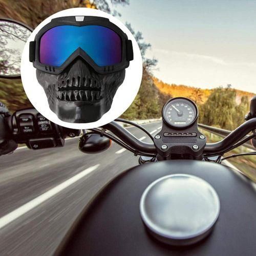 product_image_name-Generic-Masque de cyclisme rétro pour moto, lunettes de cyclisme coupe-Noir-3