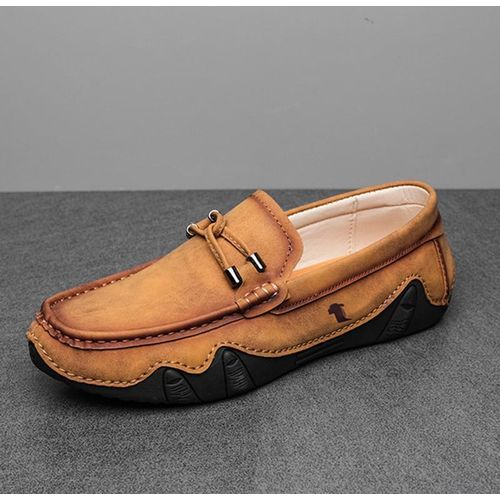 product_image_name-Banagat-Men's  Italian Comfortable Flat Business Loafers & Slip-ons Formal Corporate Shoes Brown-5