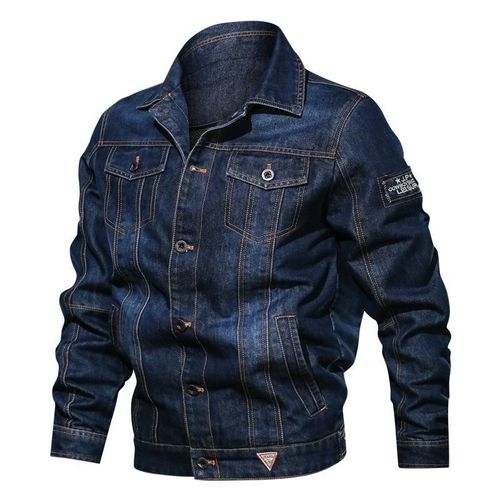 Fasfion JACKET Denim, vest homme 100 % coton