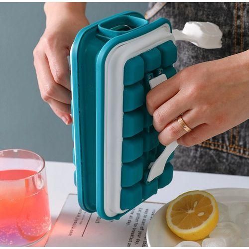 product_image_name-Generic-Bac à Glaçons En Silicone 18 Grilles Réutilisable Accessoires De Bar De Cuisine, Gadgets-5