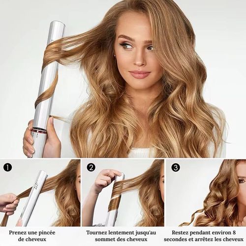 Generic Lisseur de cheveux et Boucleur Électrique multifonction – Élégance et style instantané - image 2