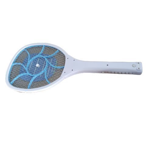 Generic Raquette Electrique Anti-Moustique Et Mouches -Led - Bleu/Vert- Mod2 - image 2