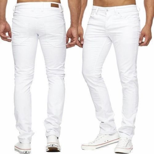 Jeans slim blanc homme pas cher top