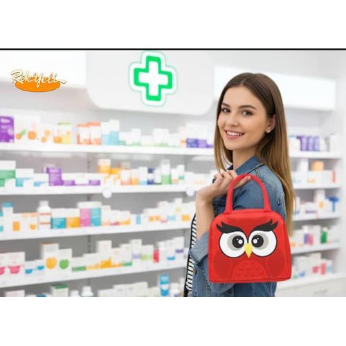 product_image_name-Fashion-Sac à lunch isotherme Enfant Pour École-Sac de boîte à Lunche Étanche- Rouge-3