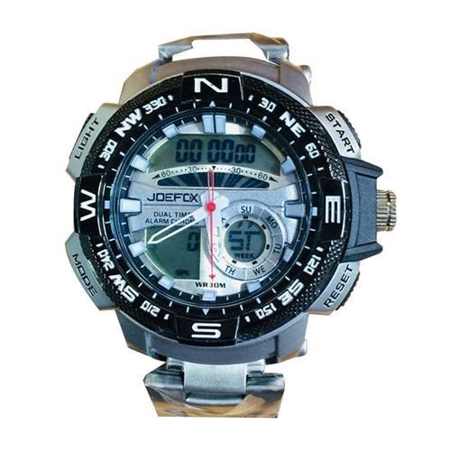 product_image_name-Joefox-Montres Homme - Cadran Rond Analogique Et Numérique-1