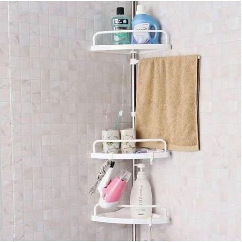 product_image_name-Generic-Étagères De Rangement D'Angle Verticales, Adaptée Aux Coins De Salle De Bains Et De Salon-2