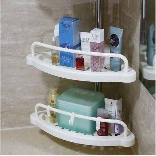 product_image_name-Generic-Étagères De Rangement D'Angle Verticales, Adaptée Aux Coins De Salle De Bains Et De Salon-4