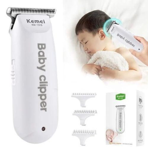 Kemei 1319 - Tondeuse à Cheveux De Bébé USB Rechargeable Etanche - image 2