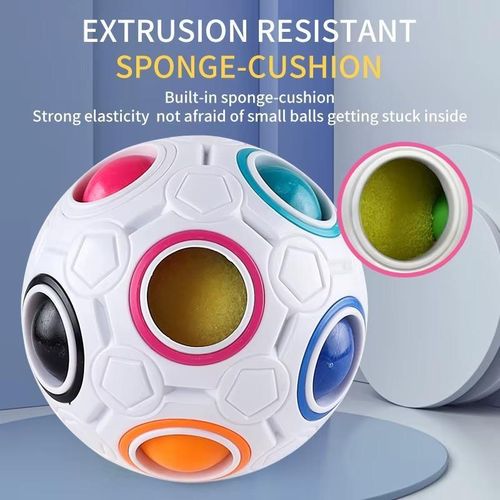 product_image_name-Generic-Balle de Puzzle de Football Anti-Brouillage - Coussin en Éponge Intégré pour un Jeu Fluide, Jouet Casse-tête Résistant à l'Extrusion pour Enfants et Adultes-3