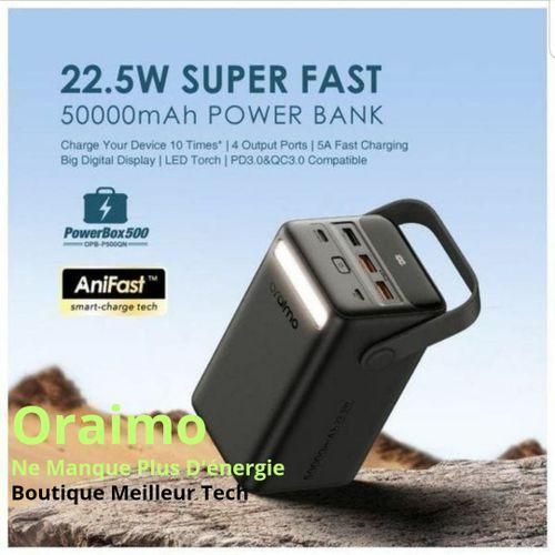 product_image_name-Oraimo-22.5W SUPER FAST 50000mAh POWER BANK. PowerBox 500, La Banque D’alimentation Qui Charge Tout Et Vite-1