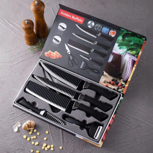 Generic  Coffret de couteaux de cuisine 6 pièces - image 2