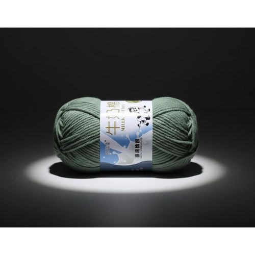 product_image_name-Laine-Fils acrylique 5 plis lait coton pour tricotage -3