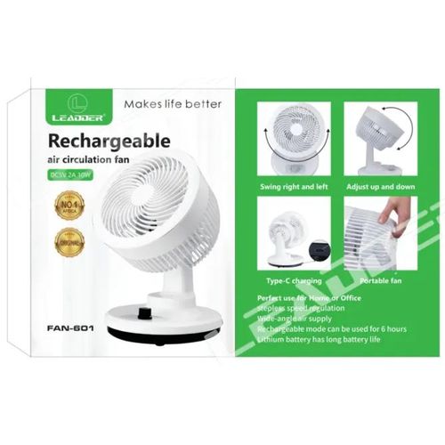Leadder Ventilateur de circulation d’air rechargeable - image 4