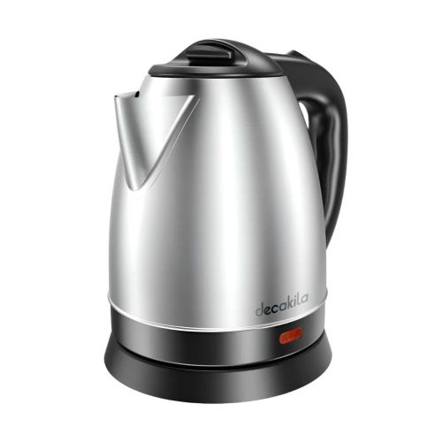 Decakila Bouilloire en acier inoxydable 1,8L