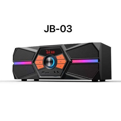 ALiTOP  Enceinte Bluetooth JB-03 Haute Puissance avec Éclairage LED RGB – USB, TF, FM