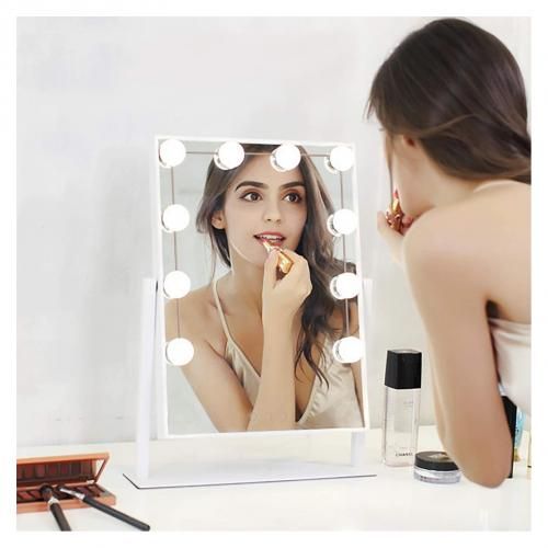 Miroir De Maquillage Led À Lumière De Remplissage, Ampoules De