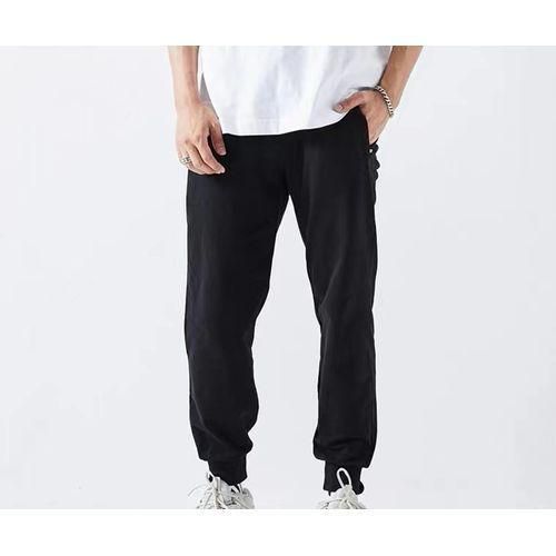 product_image_name-Berrykey-Pantalons pour hommes décontractés tendance sport pantalons combat jogger chinos - Noir-4