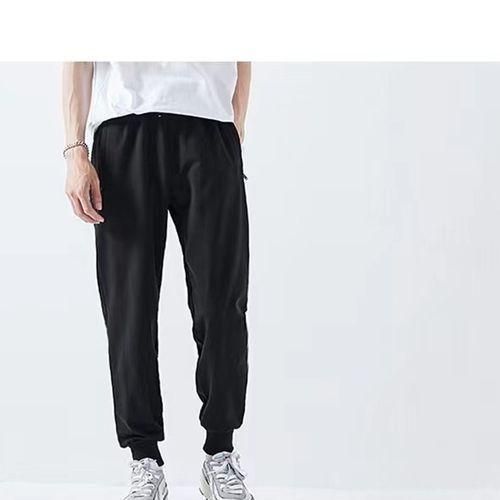 product_image_name-Berrykey-Pantalons pour hommes décontractés tendance sport pantalons combat jogger chinos - Noir-5