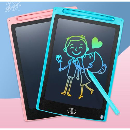 product_image_name-Generic-Tablette d'écriture LCD 10" pouces avec stylet et écran d'affichage arc-en-ciel, pour l'apprentissage, le dessin, le jeu et l'amusement de griffonnage pour les enfants-1