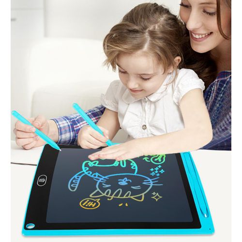 product_image_name-Generic-Tablette d'écriture LCD 10" pouces avec stylet et écran d'affichage arc-en-ciel, pour l'apprentissage, le dessin, le jeu et l'amusement de griffonnage pour les enfants-5