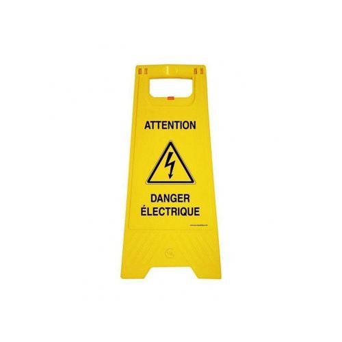 product_image_name-Generic-Panneau de Signalisation “Danger Électrique” Pliable – Sécurité Professionnelle-1