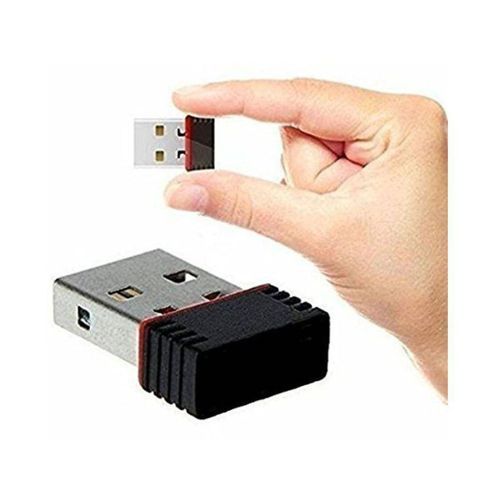 Generic Cle Wifi Adaptateur Usb Wireless-N 300 Mbps Internet Réseau LAN  Sans Fil - Noir - Prix pas cher