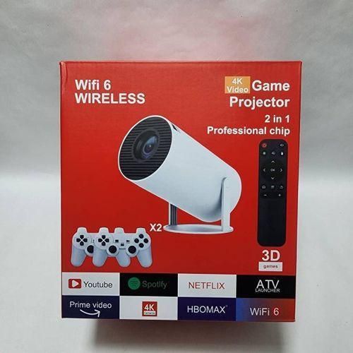 product_image_name-Generic-Mini Projecteur Portable Smart HY300 - Android 11.0, Résolution 720p (Support 4K), Wi-Fi 6 Bi-Bande, Rotation 180° - Idéal Cinéma Maison & Streaming-2