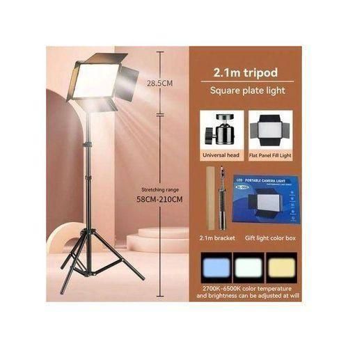 Generic Projecteur LED De Tournage Télécommandé Avec Trépied - image 3
