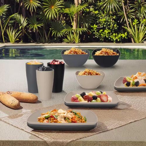 product_image_name-Kirikou-Vaisselle en Paille de Blé & Plastique, Pack 16 Pièces -6