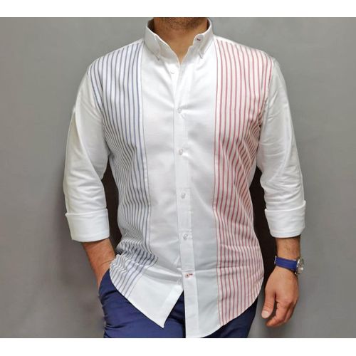 Fashion Chemise Homme Manches Longues a Rayures Prix pas cher Jumia CI