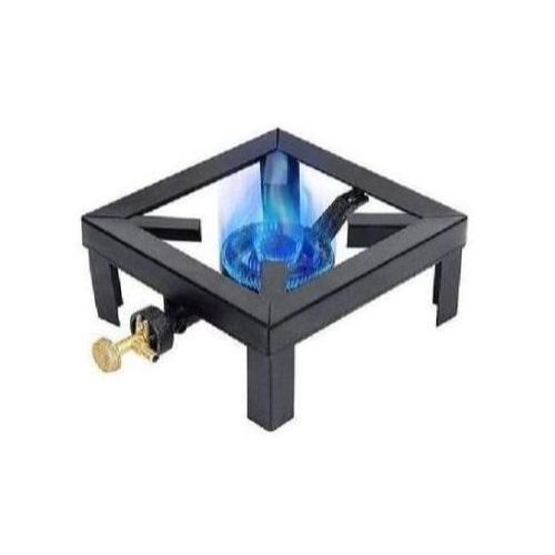 product_image_name-Generic-Réchaud à Gaz en Fonte avec Support- Matière Acier Inoxydable Résistant Usage Universel- Noir-2