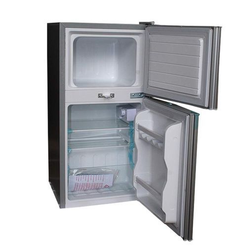 product_image_name-Nasco-Refrigérateur 2 battants - Knasf2-115 – 105 Lt (59Lt+46Lt) - Avec Cle - Argent - Garantie 12 Mois-3