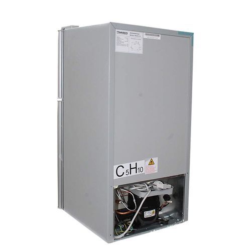 product_image_name-Nasco-Refrigérateur 2 battants - Knasf2-115 – 105 Lt (59Lt+46Lt) - Avec Cle - Argent - Garantie 12 Mois-4