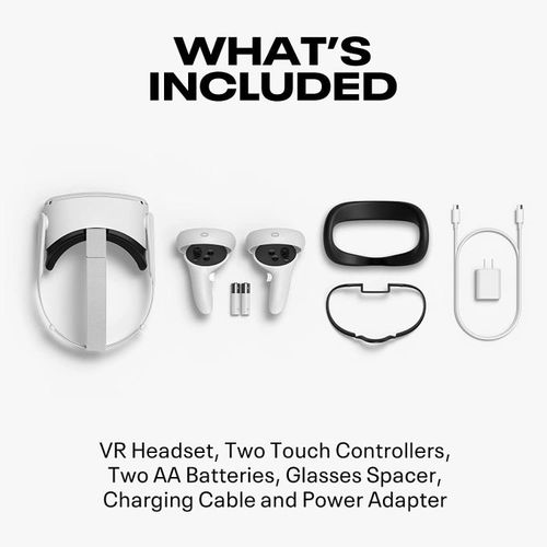 Oculus Quest 2 Casque de Réalité Virtuelle Avancé - 256 Go 