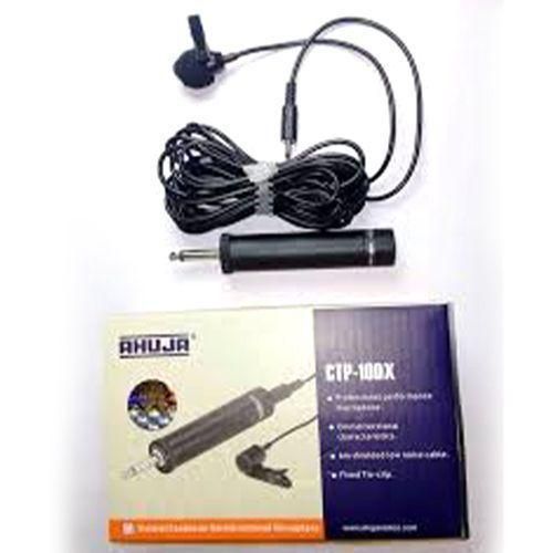 Ahuja Microphone Cravate - Noir