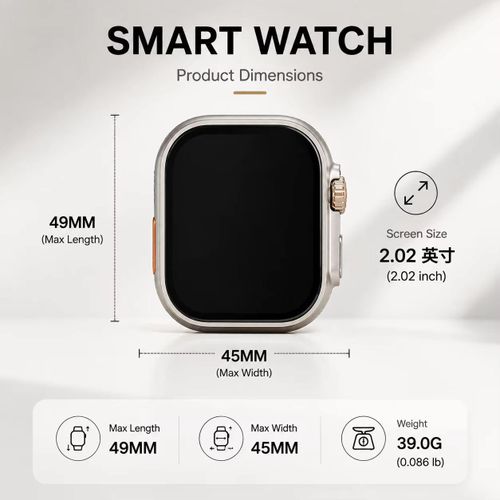 Generic Montre connectée OKPU D99 Plus – Pack 7+4 avec accessoires - image 4