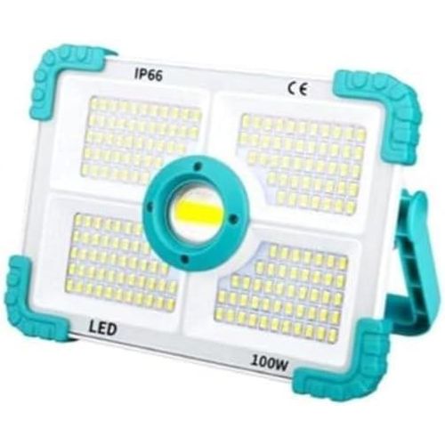 Generic Projecteur LED Avec Charge Solaire, 100W, 188 LED - image 2